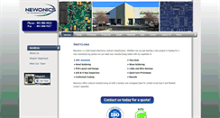 Desktop Screenshot of newonics.com